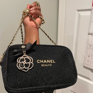 Chanel Cosmetic Pouch to Crossbody Bag